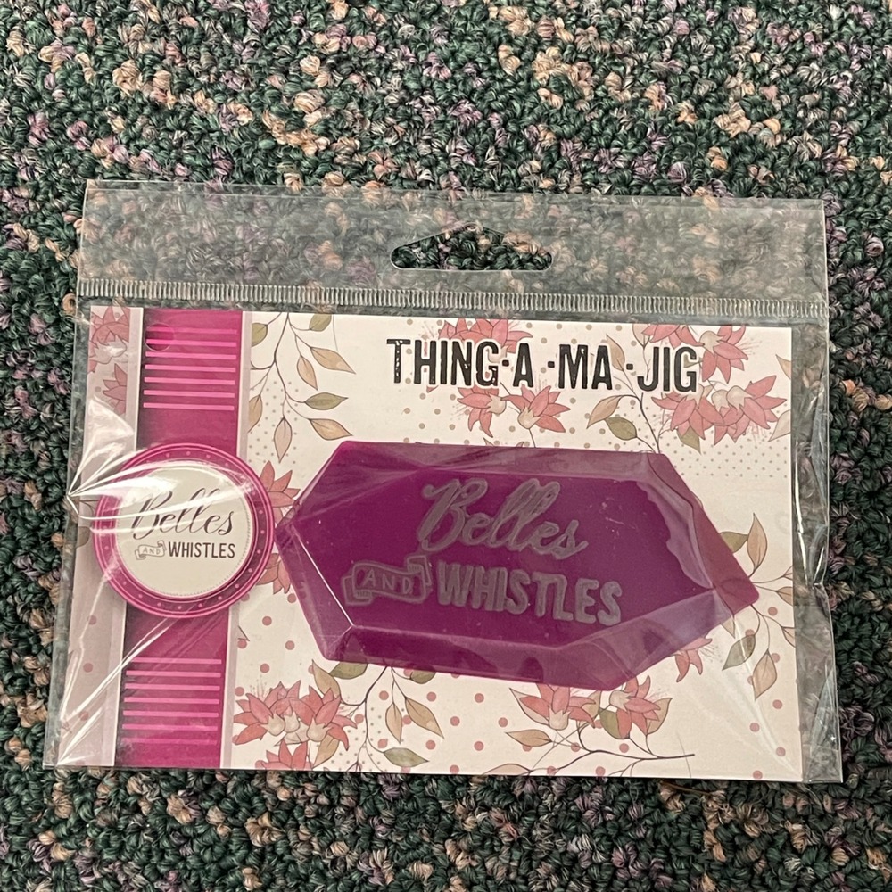 Belles and Whistles Thing-A-Ma-Jig Silicone Tool for‎ Silk Screen Stencil